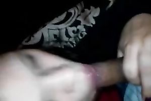 Hungry legal age teenager floozy craves to feel sticky cum on her face