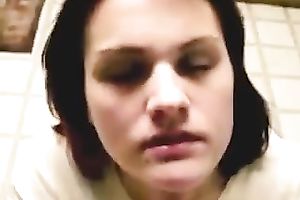 Nasty redhead mother I'd like to fuck gives me some actually wonderful oral sex