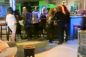 Kinky blond honey loved to permeate her taut wet crack with fake penis