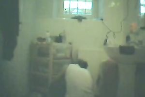 My superlatively good friend's girlfriend secretly being taped during the time that this babe is dressing