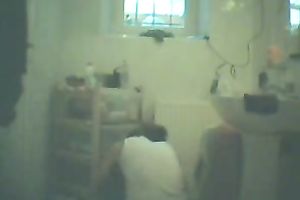 My superlatively good friend's girlfriend secretly being taped during the time that this babe is dressing
