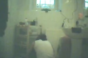 My superlatively good friend's girlfriend secretly being taped during the time that this babe is dressing