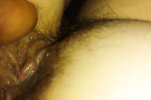 Check out my ally tickling quite unshaved anus of his dirty-minded wifey