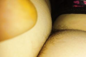 Check out my ally tickling quite unshaved anus of his dirty-minded wifey