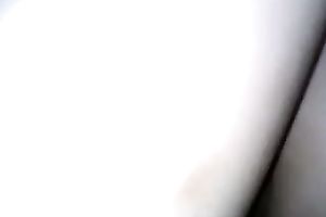 Horny BF rubbed his jock up and down my juicy cum-hole