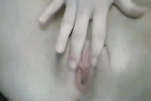 Webcam solo with my ex GF fingering her smooth slit