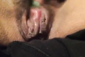 My pussy is indeed large and stretched but I still love playing with it