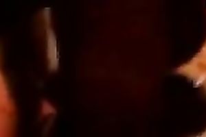 Sweet dark brown shelady acquires busy with engulfing my friend's lollicock