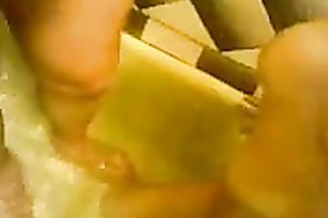 Petite sweetheart in the bathroom was lascivious for quick trio