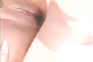 Dark haired titless bim acquires hardcore anal invaded in mish position