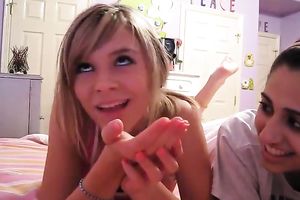 Two amateur girls talking about anal sex on cam