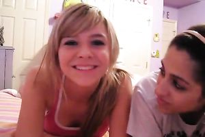 Two amateur girls talking about anal sex on cam