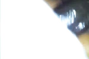 Cute and wicked black skin hotwife tries out biggest shiny dark shaft