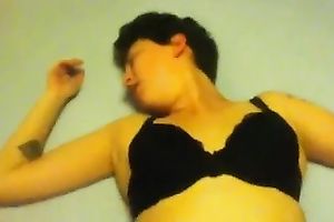 Amateur short haired brunette hair MILFie slutwife got nailed missionary style