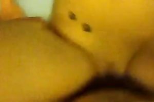 Amateur short haired brunette hair MILFie slutwife got nailed missionary style