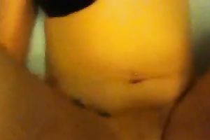 Amateur short haired brunette hair MILFie slutwife got nailed missionary style