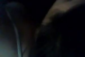 My dear bulky brunette hair slutty wife sucks my shaft devotedly in POV video