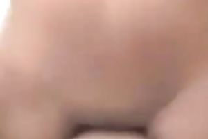 Pale emotional sexy GF of mine goes wild whilst riding my cock