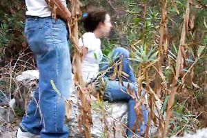 Banged her in the bushes during the time that her boyfriend was away