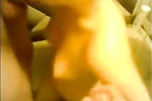 POV video with me demonstrating my cock-sucking skills in the bath