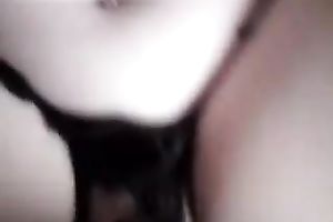 Bosomy big beautiful woman white girlfriend drilled in missionary position