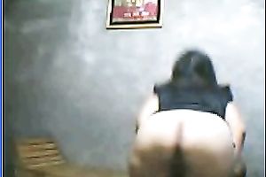 Salacious black-haired mom demonstrates her assets