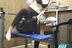 Astonishing erotic vid with me masturbating with a balloon