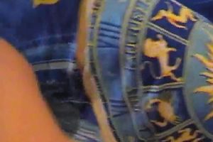 Exquisite white cheating wife with cute smile shows her goodies