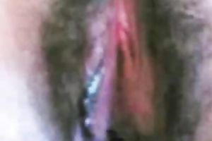 Chubby Desi whore on the cold floor shows shaggy vagina