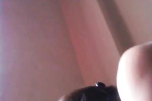 Busty and gorgeous Indian slutwife blowing and petting her BF