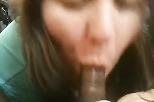 I can watch that she is engulfing a cock for the 1st time