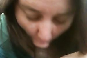 I can watch that she is engulfing a cock for the 1st time