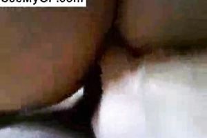 Adorable white a-hole of a excited girlfriend romping on a weenie