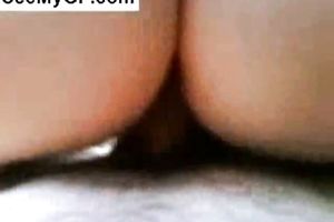 Adorable white a-hole of a excited girlfriend romping on a weenie