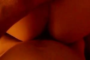 Fake double penetration fuck for my non-professional girlfriend