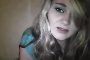 Blond haired charming livecam housewife had a purpler marital-device to pet her juicy snatch