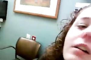 Curly-haired white bitch sucked my dark cock like a pro