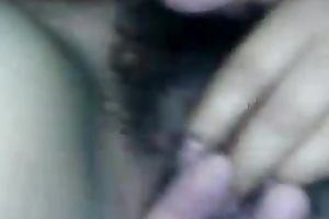 My Mexican girlfriend's constricted hirsute cum-hole receives screwed missionary style