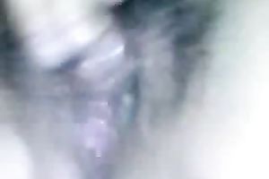 My Mexican girlfriend's constricted hirsute cum-hole receives screwed missionary style