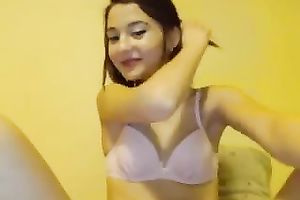 I take my underware off and masturbate with a sex toy