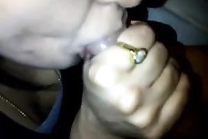 Awesome carnal oral from bhabhi girlfriend on POV clip
