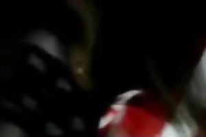 Webcam solo with a dark brown legal age teenager exposing her natural meatballs