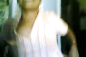 Old and slutty woman did not refuse to show me her tits