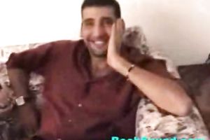 Bosomy aged white lady Larissa shows huge whoppers to her guy