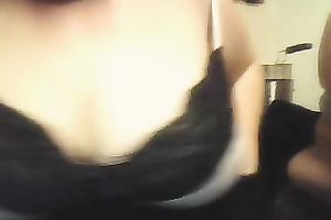 We are chubby lesbian babes and we aren't shy to show our large bumpers on camera