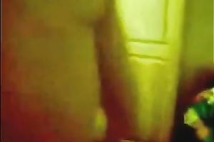 Two lascivious youthful men fuck me in the dorm room on webcam