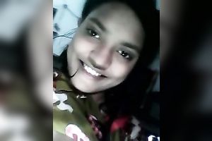 Cute and marvelous Indian babe fingering herself during the time that I film her on livecam