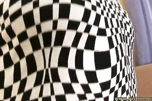 Perky and juvenile Russian redhead chick in hawt teaser movie