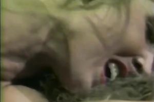 This lewd golden-haired with fine round mambos loves masturbating in sofa