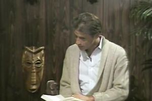 This lewd golden-haired with fine round mambos loves masturbating in sofa